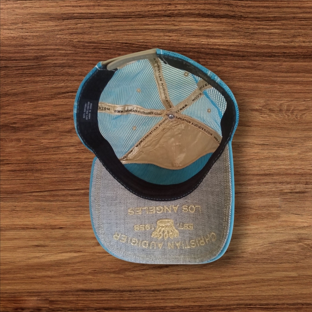 Christian Audigier Blue Cap - Picture 3 of 3